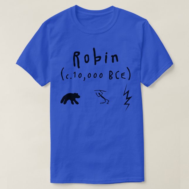 Robin Ghosts T-Shirt (Design Front)