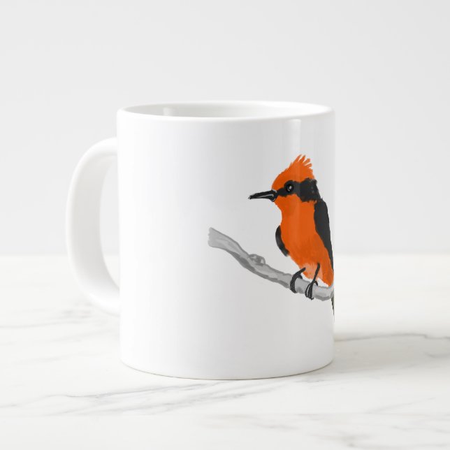 Robin Giant Coffee Mug (Front Left)