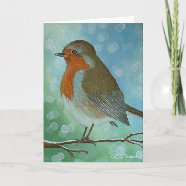 Robin Greeting Card (Front)