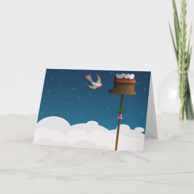 Robin, greeting card (Front)