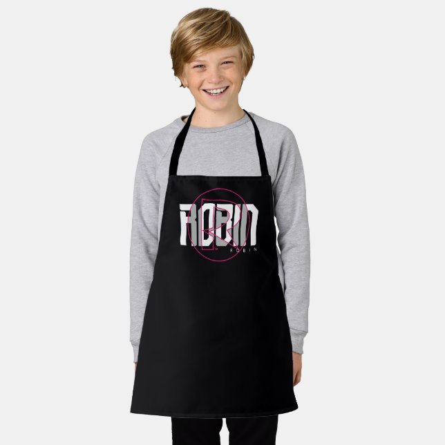 Robin Hi-Tech Name Graphic Apron (Worn)