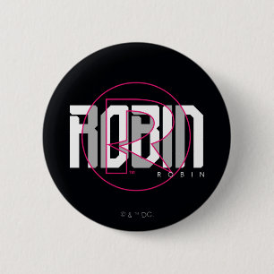 Robin Hi-Tech Name Graphic Button