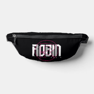 Robin Hi-Tech Name Graphic Fanny Pack