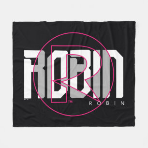 Robin Hi-Tech Name Graphic Fleece Blanket