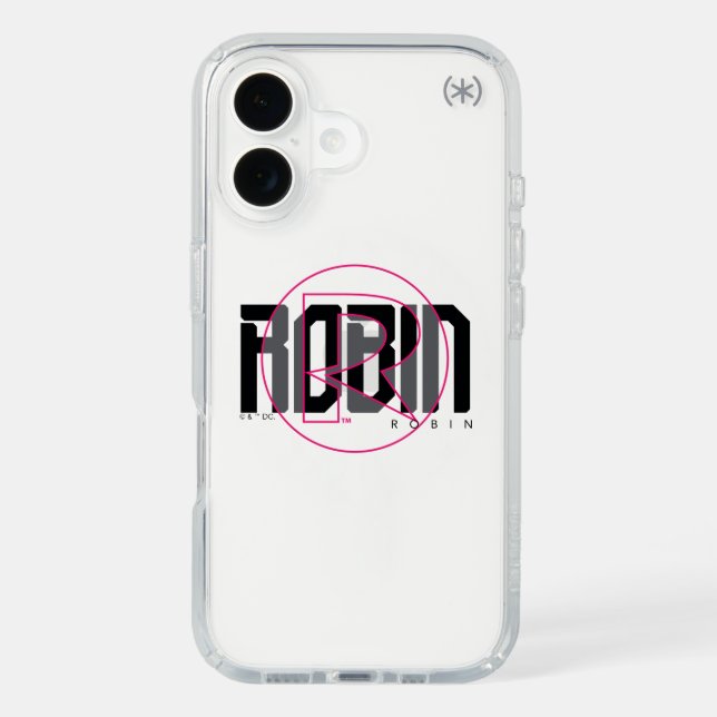 Robin Hi-Tech Name Graphic Speck iPhone Case (Front)