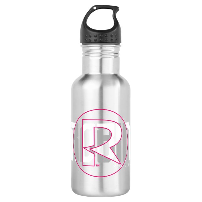 Robin Hi-Tech Name Graphic Stainless Steel Water Bottle (Front)