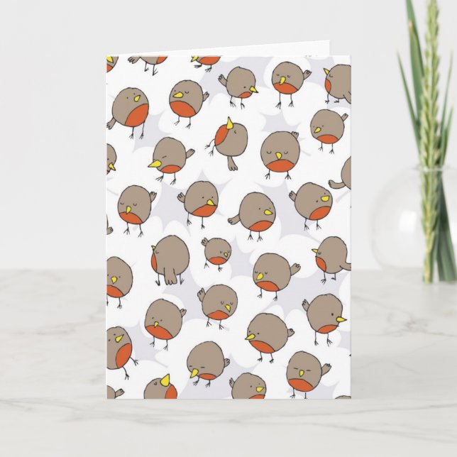 Robin Holiday Card (Front)