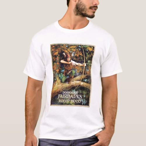 Robin Hood 1922 Movie Poster T_Shirt