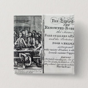 Robin Hood and his mother Pinback Button