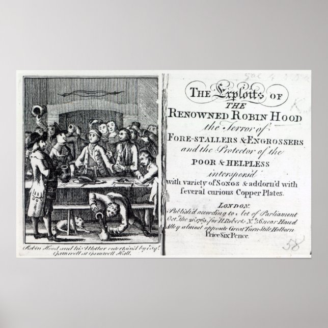 Robin Hood and his mother Poster (Front)