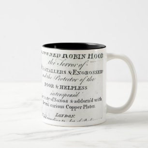 Robin Hood and his mother Two-Tone Coffee Mug