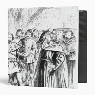 Robin Hood and King Richard I 3 Ring Binder