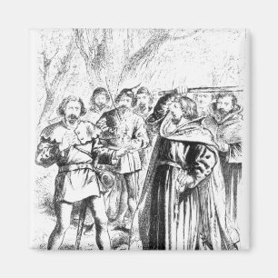 Robin Hood and King Richard I Magnet