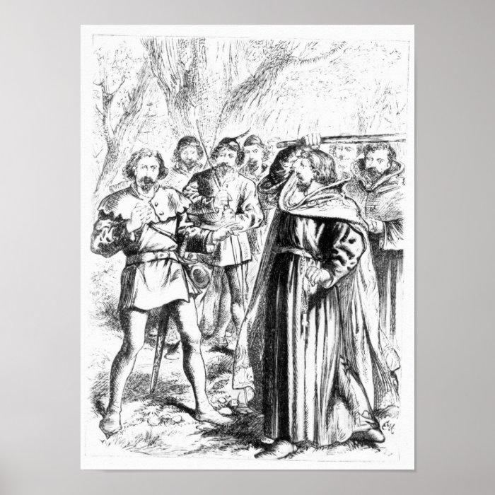 Robin Hood and King Richard I Print