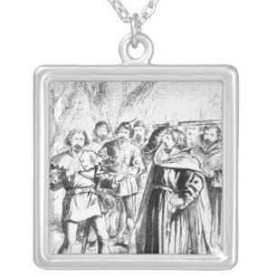Robin Hood and King Richard I Silver Plated Necklace