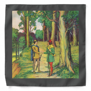 Robin Hood And Little John Bandana
