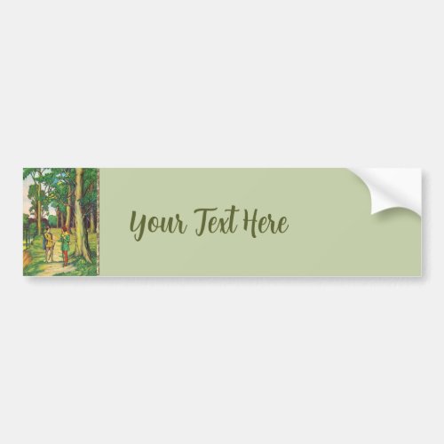 Robin Hood And Little John Bumper Sticker