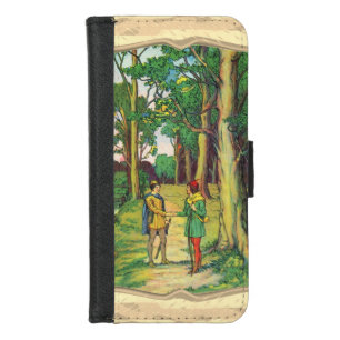 Robin Hood And Little John iPhone 8/7 Wallet Case
