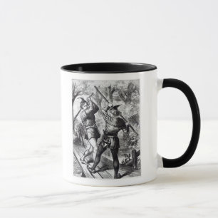 Robin Hood and Little John Mug