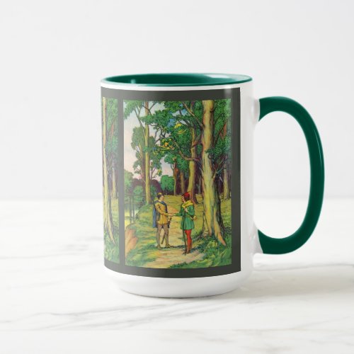 Robin Hood And Little John Mug