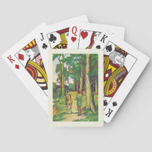 Robin Hood And Little John Poker Cards