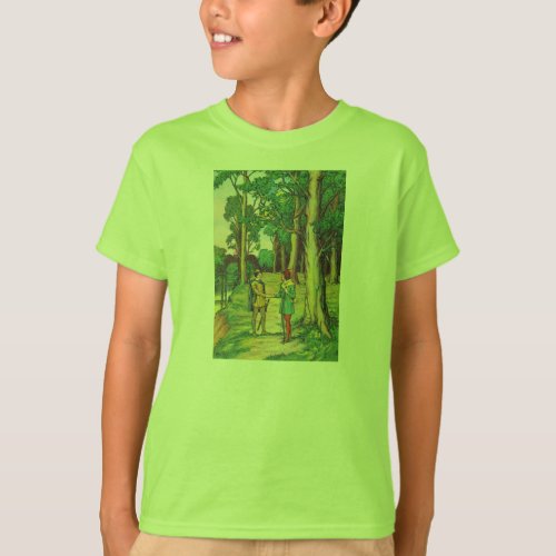 Robin Hood And Little John T_Shirt