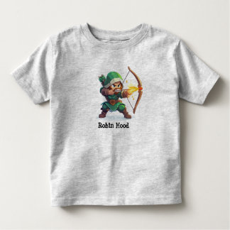 Robin Hood and Sectral Arrow Custon Name Toddler T-shirt
