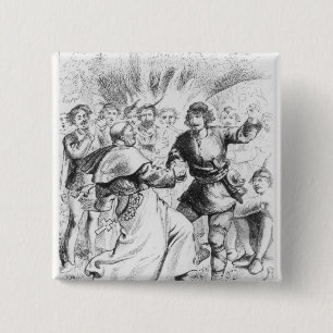 Robin Hood and the Bishop Pinback Button