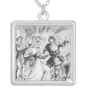 Robin Hood and the Bishop Silver Plated Necklace