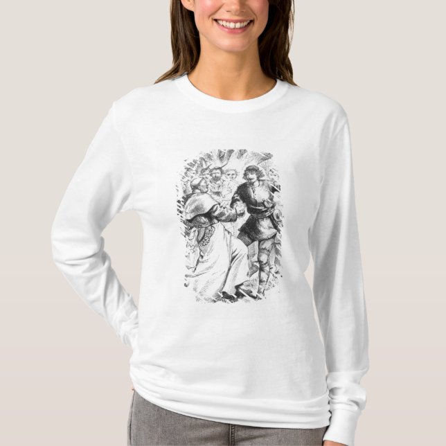 Robin Hood and the Bishop T-Shirt (Front)