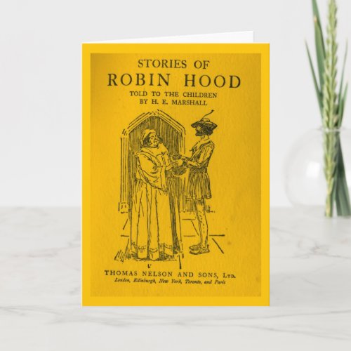 Robin Hood As Told Holiday Card