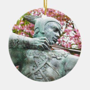 Robin Hood Ceramic Ornament