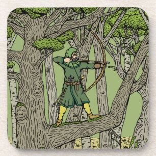 Robin Hood Drink Coaster
