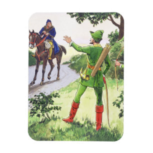 Robin Hood, from 'Peeps into the Past', published Magnet
