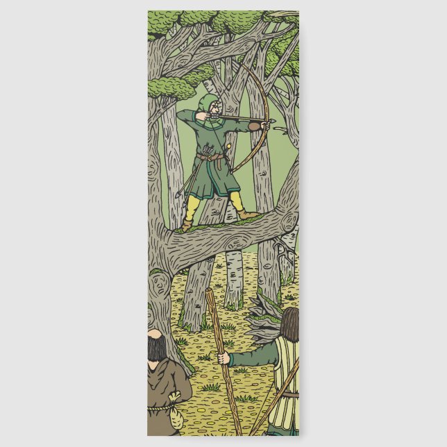 Robin Hood in Sherwood Forest Bookmarks (Front)