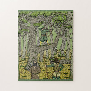 Robin Hood in Sherwood Forest Jigsaw Puzzle