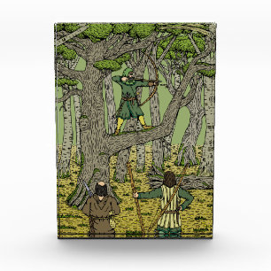 Robin Hood in Sherwood Forest Photo Block