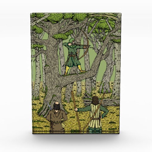 Robin Hood in Sherwood Forest Photo Block