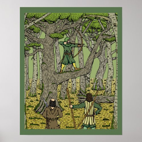 Robin Hood in Sherwood Forest Poster