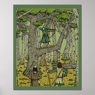 Robin Hood in Sherwood Forest Poster
