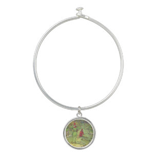 Robin Hood In The Forest  Bangle Bracelet