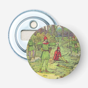 Robin Hood In The Forest Bottle Opener