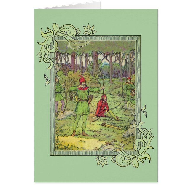 Robin Hood In The Forest Cards (Front)