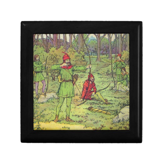 Robin Hood In The Forest  Gift Box (Front)