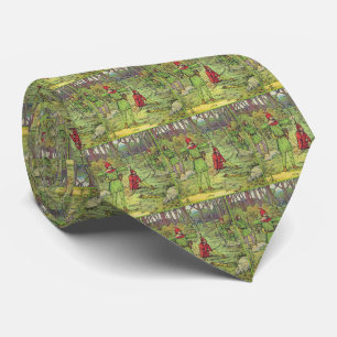Robin Hood In The Forest Neck Tie