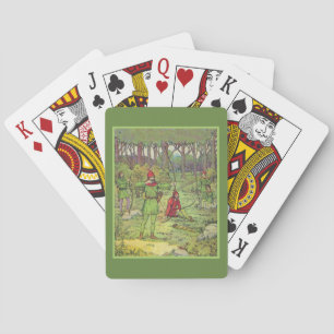 Robin Hood In The Forest Poker Cards