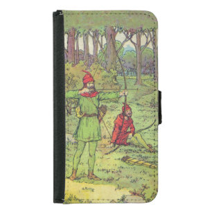 Robin Hood In The Forest Samsung Galaxy S5 Wallet Case