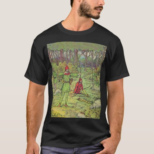 Robin Hood In The Forest T_Shirt