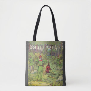 Robin Hood In The Forest Tote Bag