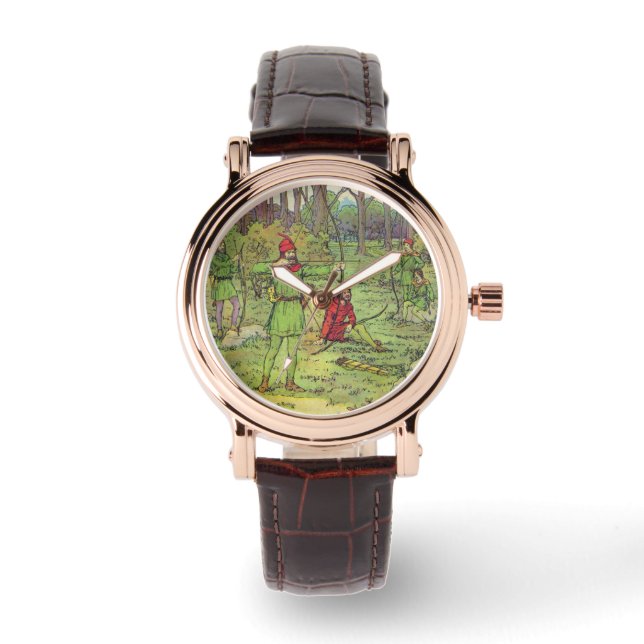 Robin Hood In The Forest  Watch (Front)